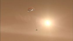 Снижение на Марс на парашюте