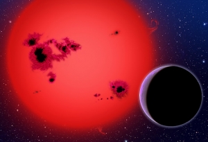 Экзопланета GJ 1214 b (Иллюстрация www.time.com) (кликните картинку для увеличения)