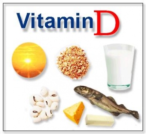 На рисунке представлены источники витамина D. (кликните картинку для увеличения)