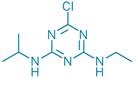 Структура токсичного гербицида атразина